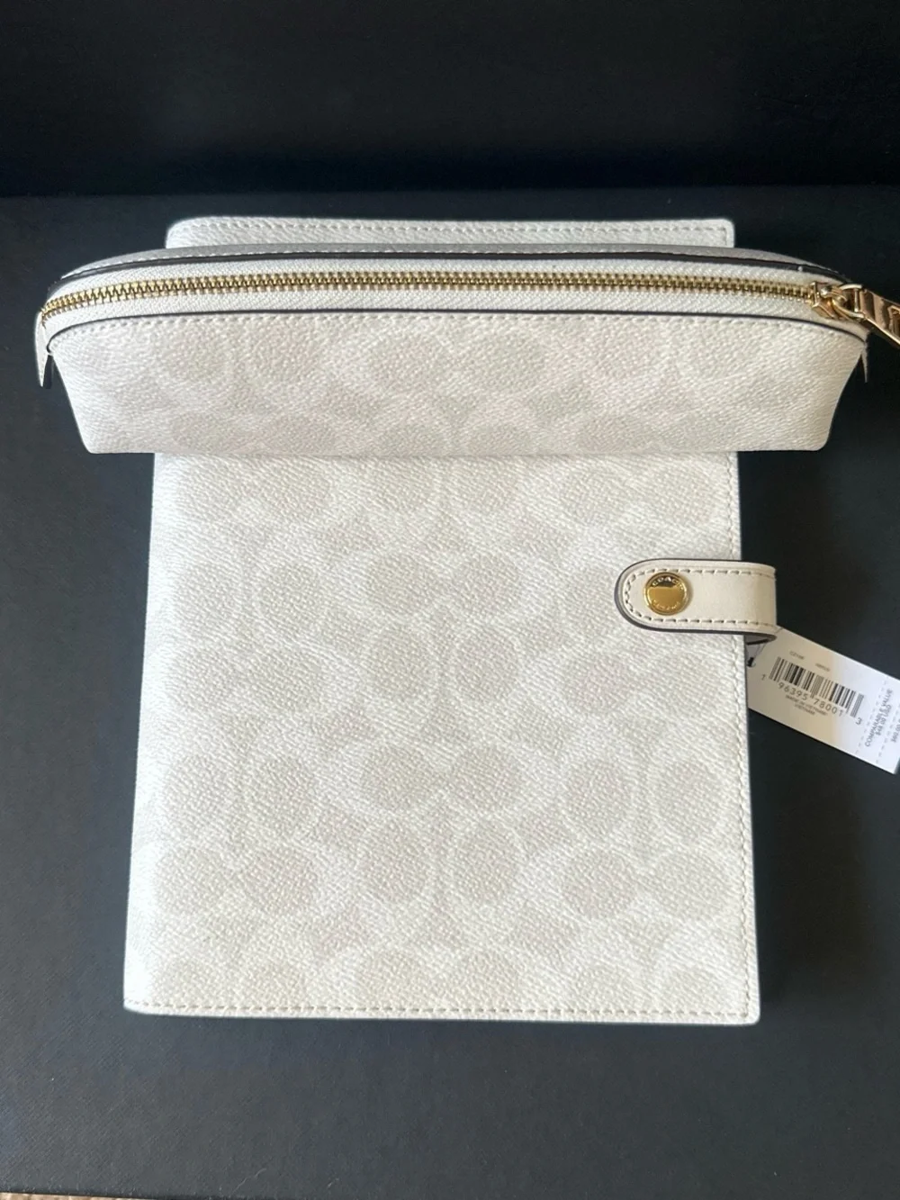 NWT Coach Notebook & Pencil Set